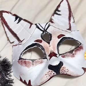 Angelic cat mask